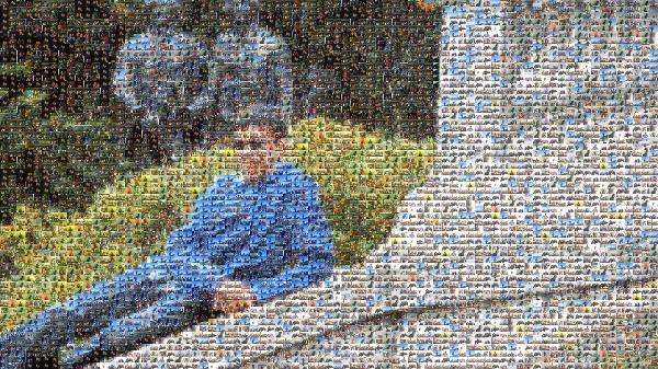 Incredibly Relaxed photo mosaic