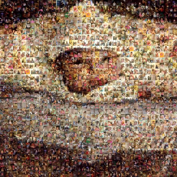 Tucked In photo mosaic