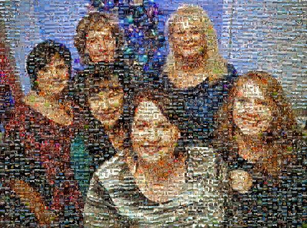 Life Long Friends photo mosaic