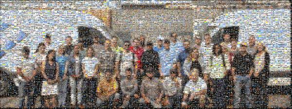 Corporate Team photo mosaic