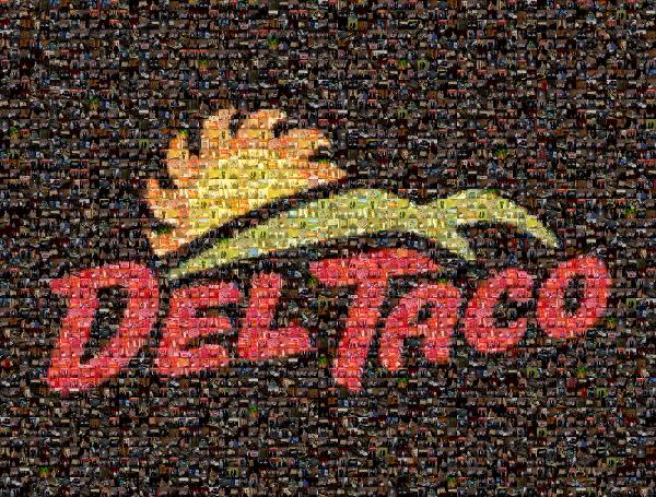 Del Taco photo mosaic