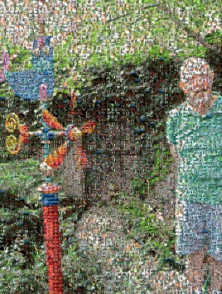Garden Showcase photo mosaic