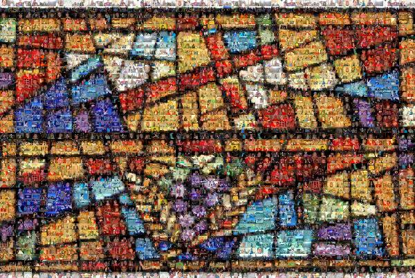 Stained Glass photo mosaic