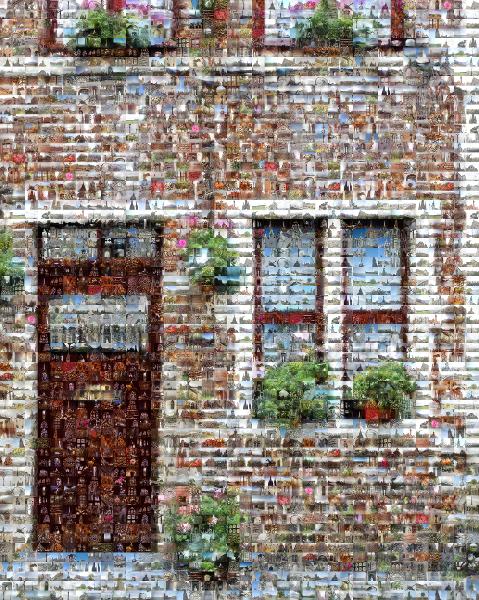 A Quaint Neighborhood photo mosaic