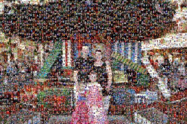 Family Disney Trip photo mosaic