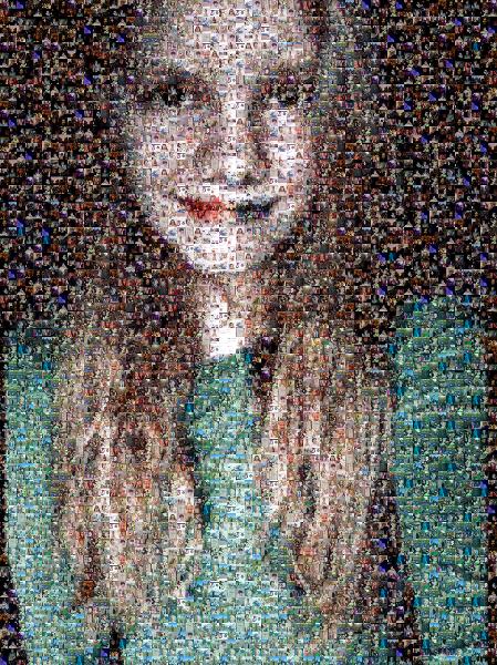 A Technicolor Smile photo mosaic