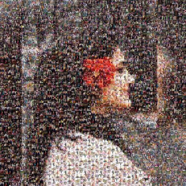 Poised and Pretty photo mosaic