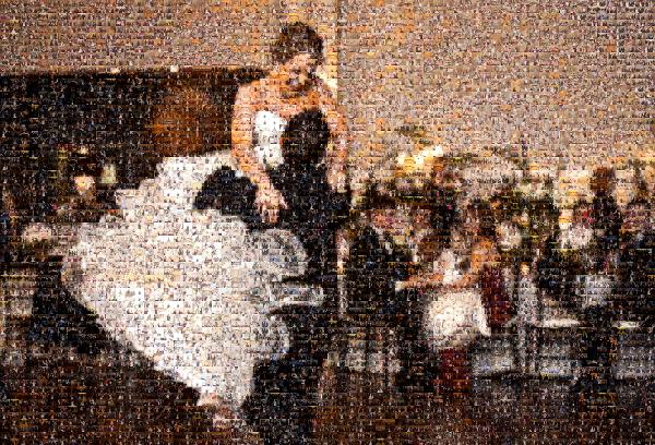A Memorable First Dance photo mosaic