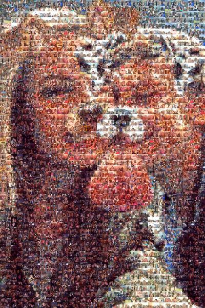 Snapchat Selfie photo mosaic