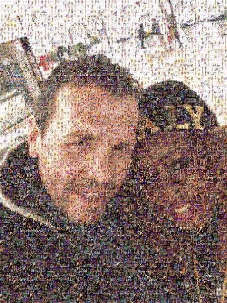 Mall Selfie photo mosaic