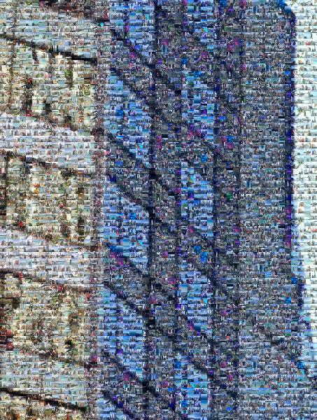 Building Side photo mosaic