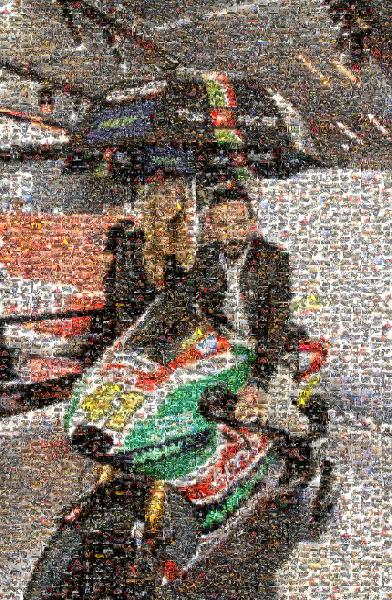 Motorcycle Enthusiast photo mosaic