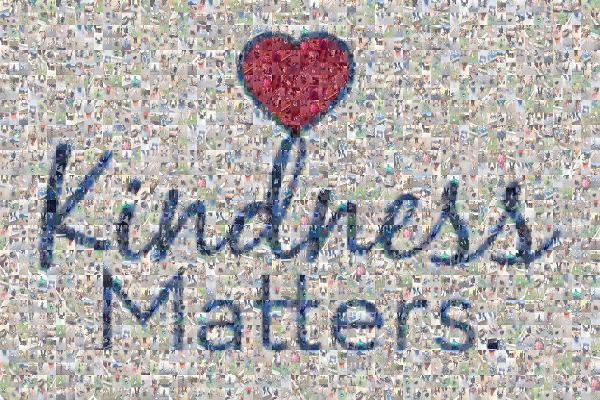 Kindness Matters photo mosaic