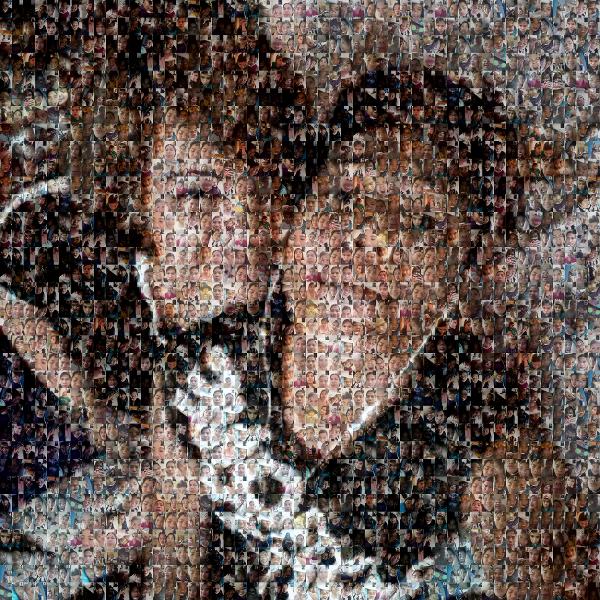 Fun Selfie photo mosaic