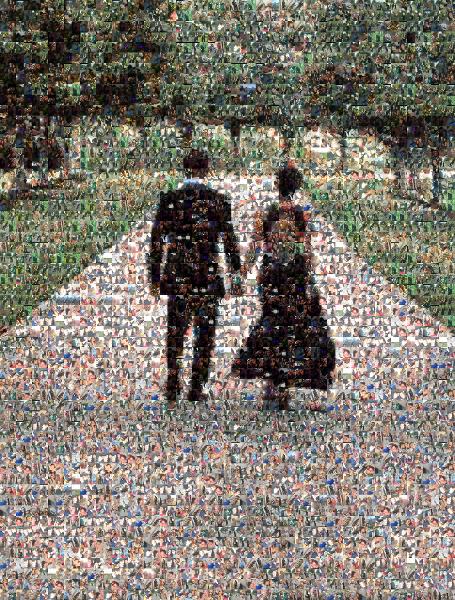 A Walk Through the Park photo mosaic