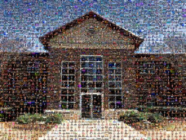 Community Building photo mosaic