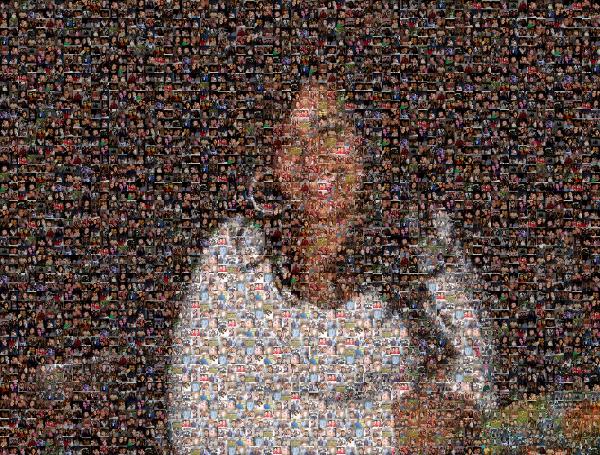 Big Smile photo mosaic