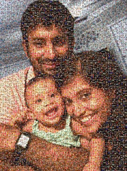 Happy Home photo mosaic