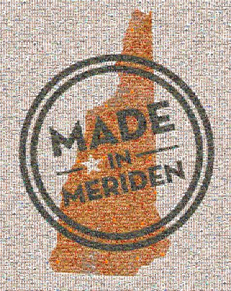 Made in Meriden photo mosaic