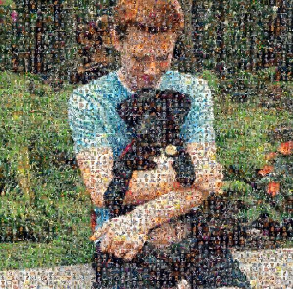Man's Best Friend photo mosaic