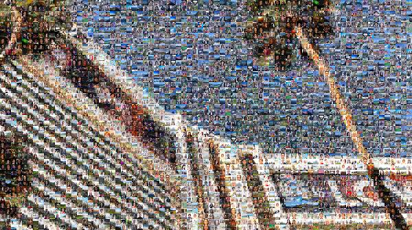 Mirage Hotel photo mosaic
