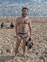 man men bathing suit swimming beaches vacation posing