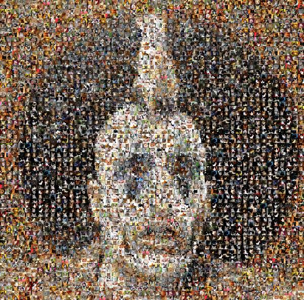 Clown photo mosaic