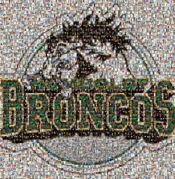 Broncos photo mosaic