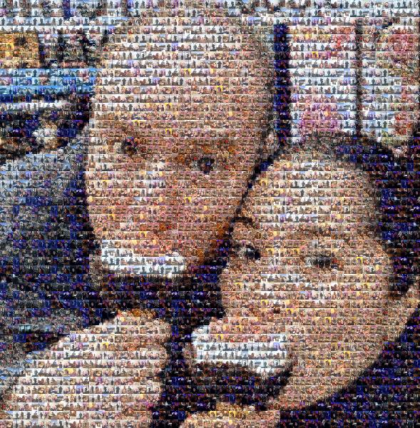 Out for Ice Cream photo mosaic
