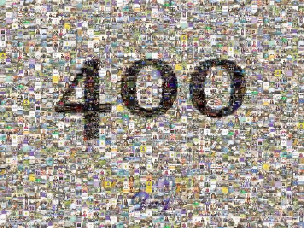 400 photo mosaic