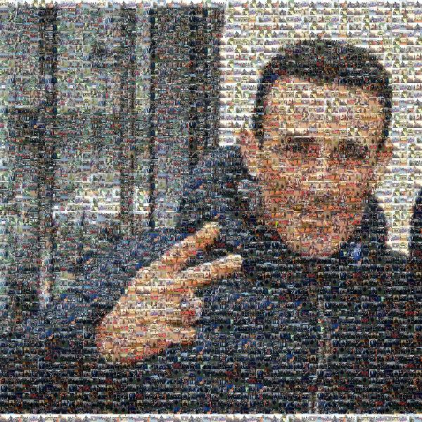 Peace photo mosaic