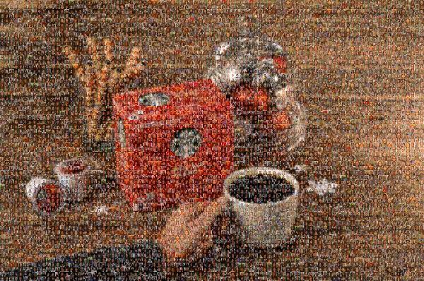 Cup of Coffee photo mosaic