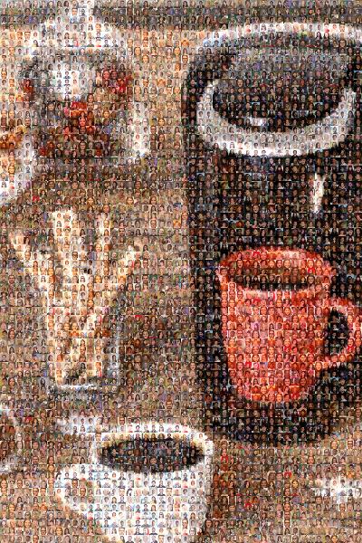 Coffee  photo mosaic
