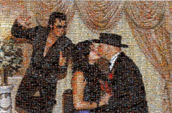 Las Vegas Wedding photo mosaic