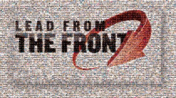 Lead From the Front photo mosaic