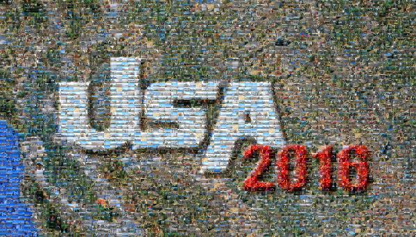 USA Vacation photo mosaic