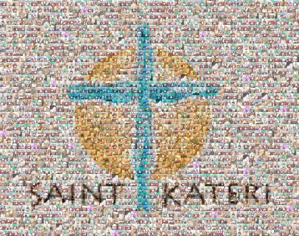 St. Kateri School photo mosaic