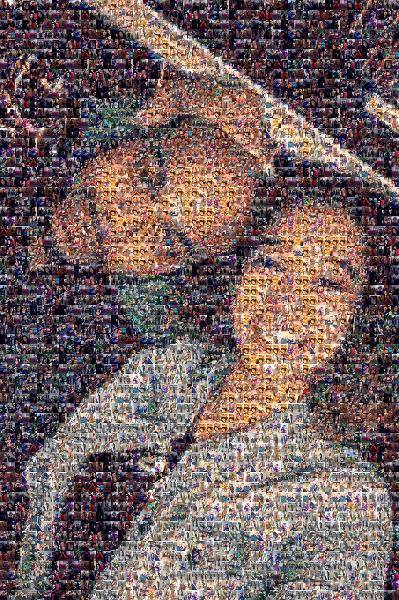 Light Hearted Date Night photo mosaic