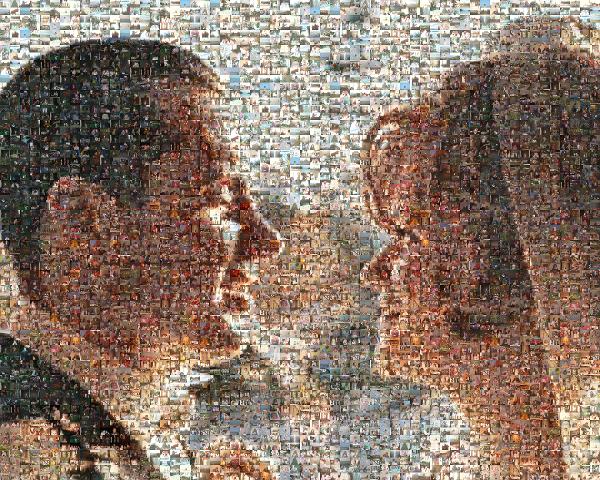 50th Anniversary photo mosaic