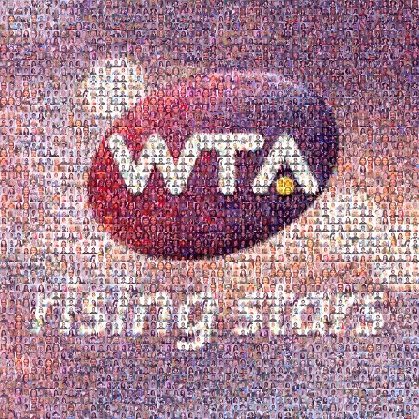 WTA photo mosaic