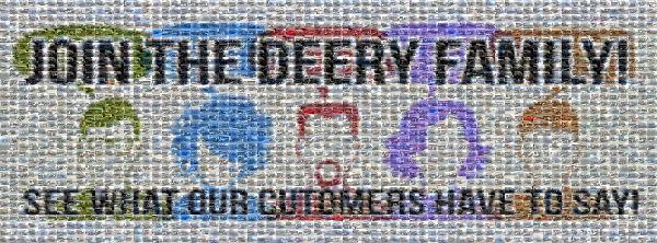 Deery photo mosaic