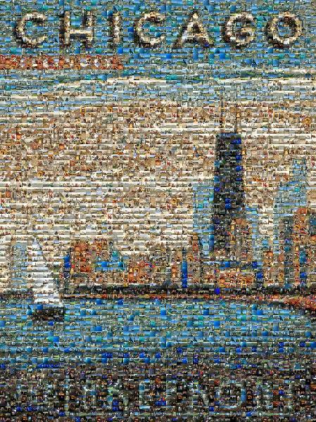 Chicago photo mosaic