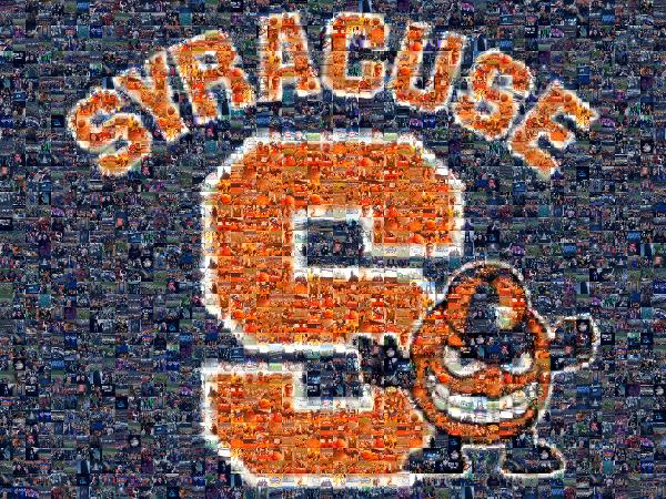 Syracuse University photo mosaic