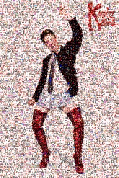 Kinky Boots the Musical photo mosaic