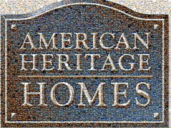 American Heritage Homes photo mosaic