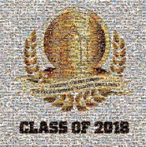 Class of 2018 photo mosaic