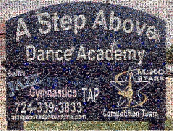 Dance Academy photo mosaic