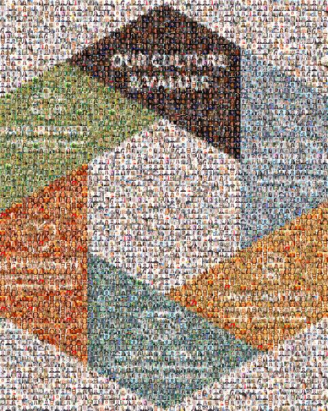Our Values photo mosaic
