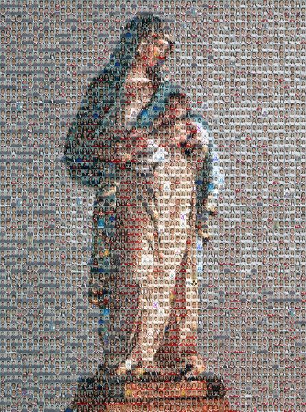 Marcellin Champagnat photo mosaic