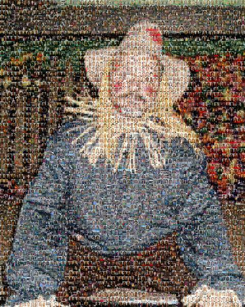 Scarecrow  photo mosaic